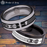 Zipper Tungsten Carbide Ring