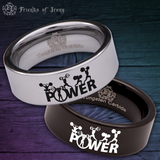 Powerlifting Tungsten Carbide Ring