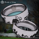Farm Tungsten Carbide Ring