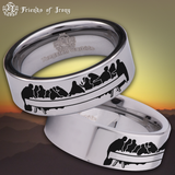 The Last Supper Tungsten Carbide Ring