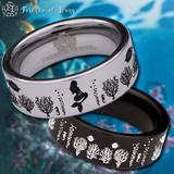 Mermaid Tungsten Carbide Ring