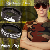 Sniper Tungsten Carbide Ring