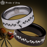 Dragonfly Tungsten Carbide Ring