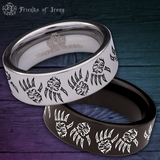 Viking Bear Tungsten Carbide Ring