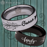 Ohana Tungsten Carbide Ring