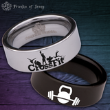 Crossfit Tungsten Carbide Ring
