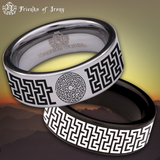 Labyrinth Tungsten Carbide Ring