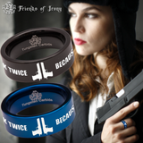 Think Twice Tungsten Carbide Ring