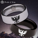 Soaring Double Eagle Tungsten Carbide Ring