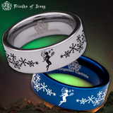 Snow Fairy Tungsten Carbide Ring