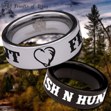 Fish N Hunt Tungsten Carbide Ring