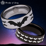 Bat Tungsten Carbide Ring