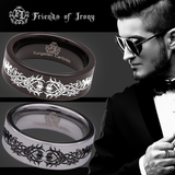 Dragon Knot Tungsten Carbide Ring