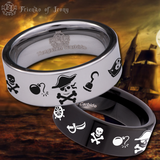 Pirate Tungsten Carbide Ring