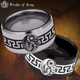 Dragon Phoenix Tungsten Carbide Ring