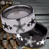 Starfish Tungsten Carbide Ring