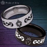 Lion Crown Tungsten Carbide Ring