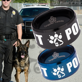 Police K-9 Unit Special Forces Tungsten Carbide Ring