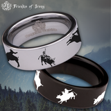 Rodeo Tungsten Carbide Ring