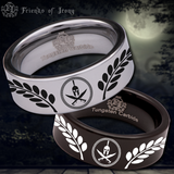 Spartan Shield Tungsten Carbide Ring