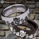 Mushroom Tungsten Carbide Ring