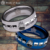 Dice Tungsten Carbide Ring