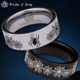 Spider Tungsten Carbide Ring