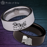 Mount Rushmore Tungsten Carbide Ring