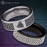 Horns of Odin Tungsten Carbide Ring