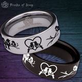 Love Birds Tungsten Carbide Ring