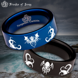 Cthulhu Tungsten Carbide Ring