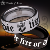 Don't Tread on Me Tungsten Carbide Ring