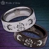 Fox Spirit Tungsten Carbide Ring