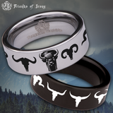 Buffalo Tungsten Carbide Ring