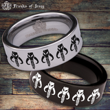 Mandalorian Tungsten Carbide Ring