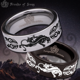 Panther Tungsten Carbide Ring