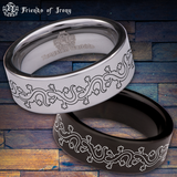 Lizard Tungsten Carbide Ring