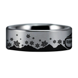 Slopes Calling Tungsten Carbide Ring