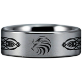 Celtic Eagle Tungsten Carbide Ring