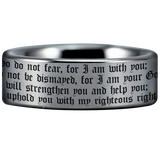 Isaiah 41:10 Tungsten Carbide Ring