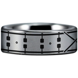 Drummer Tungsten Carbide Ring