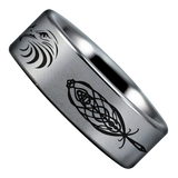 Celtic Eagle Tungsten Carbide Ring