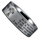 Isaiah 41:10 Tungsten Carbide Ring