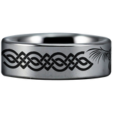 Celtic Raven Tungsten Carbide Ring