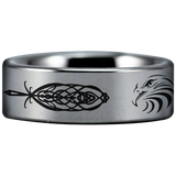 Celtic Eagle Tungsten Carbide Ring