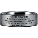 Molon Labe Tungsten Carbide Ring