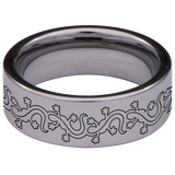 Lizard Tungsten Carbide Ring