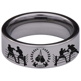 Boxing Tungsten Carbide Ring