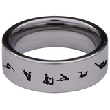 Pilates Style 1 Tungsten Carbide Ring