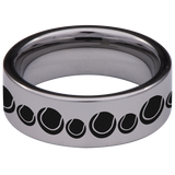 Tennis Tungsten Carbide Ring
